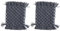 Qsvbeeqj Set 2 Presine Fatte A Mano all'Uncinetto Protezioni da Tavolo in Cotone Intrecciato A Mano Tovagliette Resistenti Calore per Uso in Cucina