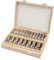 hsawbit 1/2 Inch Shank Straight Router Bit Set, 3/4/5/6/7/8/9/10/11/12/13/14/15/16/17/18/19/20/22/25mm (20PCS)