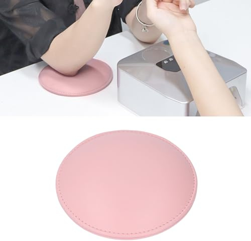 Nail Tech Elbow Rest PU Leather Cushion for Manicure Comfort | Memory Foam Support, Easy Clean, Compact Size, Ergonomic Design, Ideal for Professionals