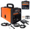 Saldatrice Multiprocesso Filo Continuo MIG No GAS + MMA Elettrodo 500 Ampere per Fabbro Display Digitale Portatile Saldatura MIG/MMA IGBT inverter include Maschera, Torcia e Bobina di Filo Animato
