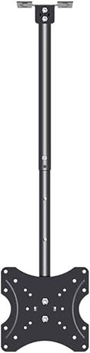 DRFGNF Adjustable 2M Ceiling TV Mount Bracket for Multifunctional Rotating and Lifting TVs