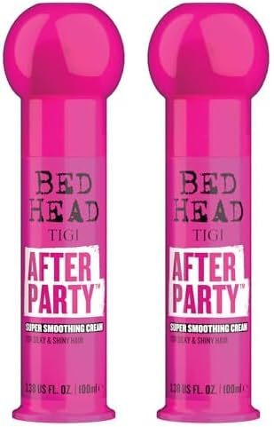 TIGI Bed Head After Party Crème Lissante Pour Des Cheveux Soyeux Et Brillants 100 Ml (Lot de 2)