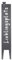 UNUS® Gartendeko Gartenschild Lieblingsplatz, Gartenstecker Metallschild, Anthrazit, 115x19,5 cm