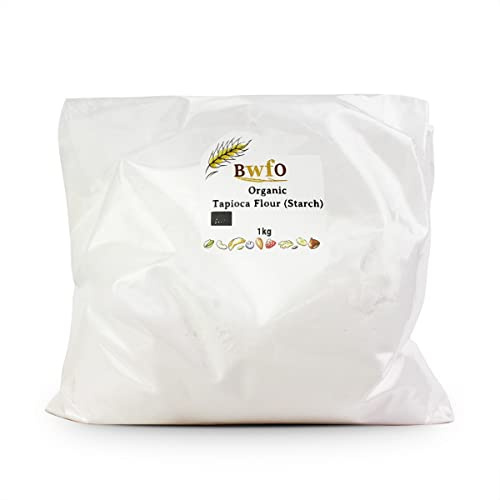 Organic Tapioca Flour (Starch) 1kg Gluten Free (BWFO)