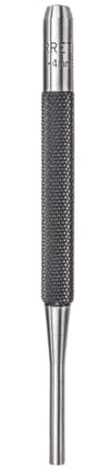 Starrett 565C Drive Pin Punch, 4 Overall Length, 7/8 Pin Length, 5/32 Pin Diameter