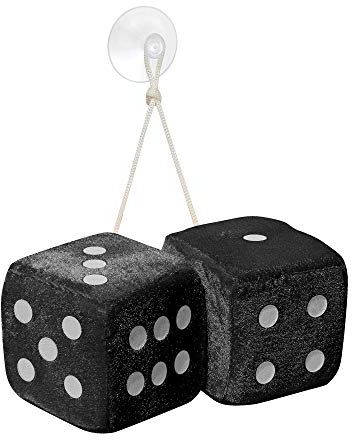 Simoni Racing BD/N Große Würfel Schwarz, 10 X 10 X 10 cm