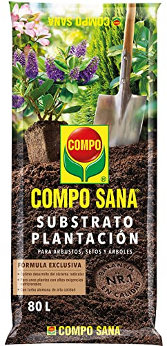 Compo Substrate und Torf gesund Pflanzen, 80 l