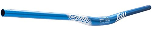 Funn Full On Mountainbike Lenker mit Lenkerklemme 31,8 mm und Breite 810 mm, robuster und leichter Legierungs-Riser-Lenker für MTB, BMX und Rennrad, Anstieg 15 mm (Blaue)