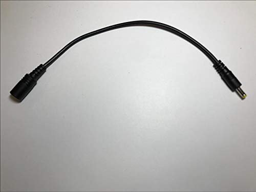 DIXIETREE Replacement 5.5mm x 2.1mm to 4.0mm x 1.7mm DC Extension Wire Lead Convertor Cable 4mm 4x1.7