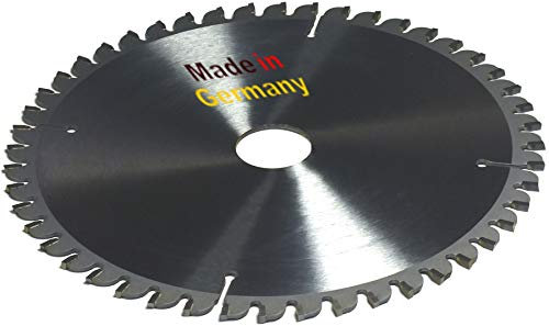Wechselzahn Sägeblatt 216 x 30 mm W mit 48 Z HM-Zähne Tischkreissäge Wippkreissäge sowie Kunststoffe, Holzplatten, Spanplatten, Laminat, Kreissägeblatt 216 mm x 30mm x 2,8 mm Z 48