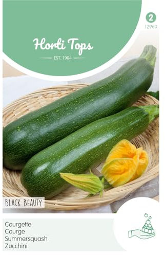 Hortitops 12960 Courgettes Black Beauty (graines de courgettes)