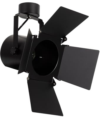 LEDKIA Strahler mit Fassung Aufbau Aluminium Cinema für Glühbirnen E27 PAR