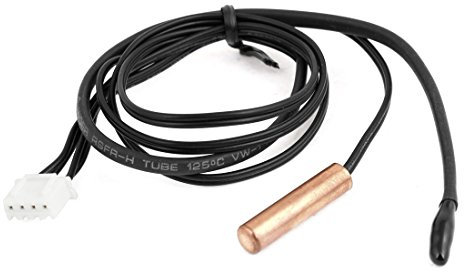 Ruilogod Sensor de temperatura de la sonda dual 5K para el aire acondicionado de 17.3 pulgadas, Multiple Colors