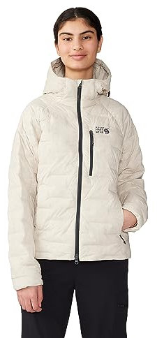 Mountain Hardwear Damen StretchDown Hoody Jacke, Wilde Auster, S