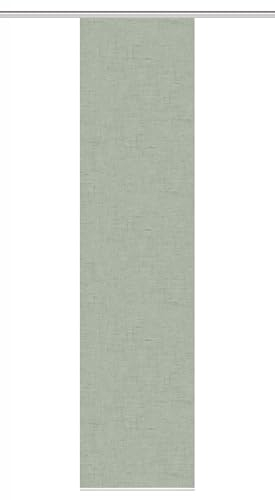 VISION S 080527 | PIVE Schiebegardine, halbtransparent, Bambus-Optik, Farbe:Salbei, Größe:260 x 60 cm, Anzahl:1x