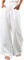 Vêtements Femme Stretch avec Poche Cordon Jupe Culotte Respirant Chic Pantalon Baggy Femme Classique Jogging Mi Saison Ete Pantalon Femme Lin Blanche 3XL