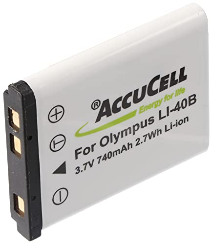 AkkuCell Ersatzakku kompatibel mit Bosch S6EA Li-Ion 740 mAh, 3,7 V, Ersatzbatterie als Ersatzteil für Bosch Nyon