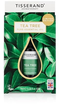Tisserand - Cleansing Tea Tree - Ethically Harvested Essential ,Massage , Aromatherapy , Skin , For Diffuser ,100% Pure Essential - 9ml