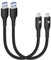 CONMDEX 2Pack USB C Câble 30CM/0.3M Type C Câble Android Auto USB 3.1 Gen2 USB A à C 3.1A Charge rapide Câble de transfert de données 10Gbit/s pour Samsung Galaxy S23 S22 S21 Note 20 Pixel 7 Noir