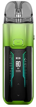Vaporesso Luxe XR Kit MAX (verde mela) 80 W, kit iniziale per sigaretta elettronica dotato di cartuccia pod Luxe XR DTL da 5 ml, alimentato da batteria integrata da 2800 mAh, senza nicotina
