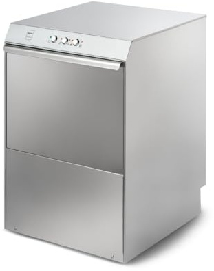 METRO Professional Gläserspüler GGW1035SW, Edelstahl, 42.3 x 46.6 x 63.9 cm, 230 V, 30 Waschgänge/h, Korb 35 x 35 cm, ohne Ablaufpumpe