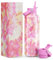 Meoky Water Bottle with Straw for Women: 24 oz Stainless Steel Insulated Water Bottle BPA-Free for Home Office Sports - Girlfriend Wife Mom, Sakura