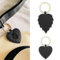KSJEHW 2 Stück Magnetischer Hutclip, Tragbarer Hutclip Leder Magnetischer Hutclip Tragbar für Frauen Männer Huttasche Outdoor Reisezubehör (Schwarz
