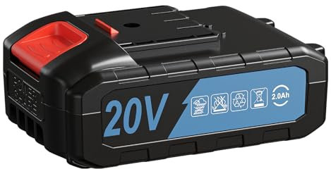 Batterie 20 V pour perceuse, accessoires pour têtes de brosse Blu