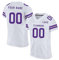 Personalisiert American Football Trikot für Kinder und Erwachsene Custom Football Jersey mit Printed Team Namen Nummer & Logo Benutzerdefiniertes Fußballtrikot Atmungsaktiv T-Shirt Größe S ~ 7XL