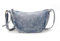 Denim Tasche Crossbody Bag Schultertasche Jeans Bauchtasche Retro Canvas Vintage (Hellblau)