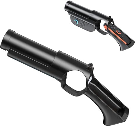 LICHIFIT Schießpistole Modell Controller Halter für Nintendo Switch 2 Pistole Schießhalterung Ständer für Joy-Con 2 Linke und Rechte Game Controller Waffenschaft für NS2 Shooter Spiel (1 Stück)