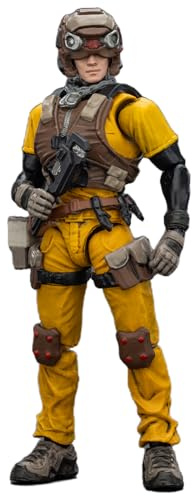 TOYVERSE JOYTOY 1/25 Steel Ride Corps Mechanic Torc | 7,6 cm groß umfangreiches Zubehörset austauschbare Köpfe Hände Waffen Display-Ständer Sci-Fi Diorama geeignet ab 15+