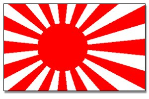Prom Flagge Japan Kriegsflagge 90 * 150 cm Fahne