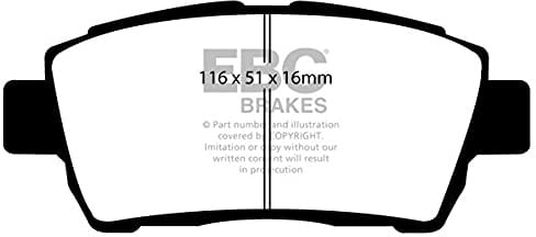 EBC Brakes DP41295R Yellowstuff Bremsbeläge