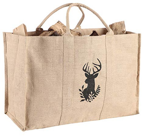 Extra Strong Jute Log Kindling Firewood Bag (BR49)