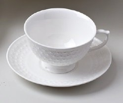 TAZZA THE PORCELLANA BIANCA 10,5X6 CM