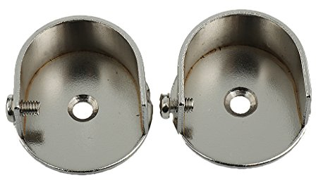 2pcs Wandlager Wandmontage Halterung für 25mm/28mm Gardinenstange, 28mm
