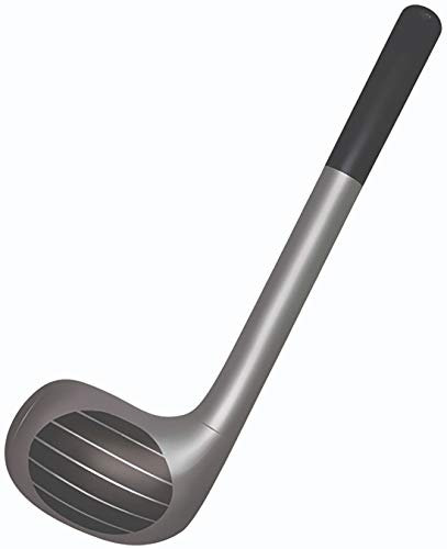 MA ONLINE Aufblasbarer Golfschläger-Stick, Visier, Mütze, Handschuhe, Requisiten, Mottoparty, Kostümzubehör (aufblasbarer Schläger-Stick)
