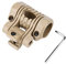 Helmet Flashlight Clip, Plastic Quick Release Flashlight Holder Clamp Clip Mount Accessory for Fast Helmet(Tan) riding lights