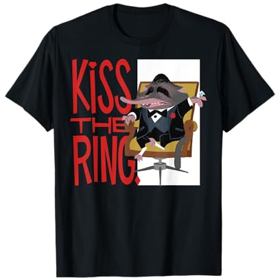 Disney Zootopia Mr. Big Kiss The Ring Portrait T-Shirt