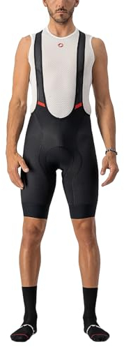 CASTELLI 4520006-010 Competizione Bib. Uomo Pantaloncini Black White XXXL