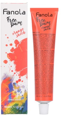 TINTURA CAPELLI 100 ML FREE PAINT FANOLA (ORANGE SHOCK)