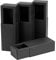 BENECREAT 12PCS Black Kraft Paper Drawer Box Gift Wrapping Box for Birthday, Wedding and Party Favor, 10.3x5.35x3.6cm