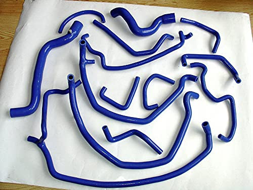 FSMOTO Manguera de radiador de silicona para Super 5 R5 GT Turbo Phase 1 1985 1986 1987 1.4L B/C40 azul