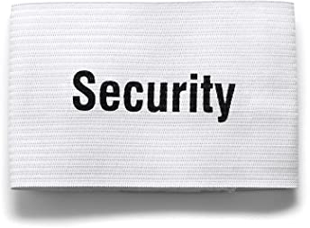 Sportacular Gear Security-Armbinden Sets (5 oder 10 STK.) mit Klettverschluss weiß individuell anpassbar | Ordnerarmbinde Binde (10)