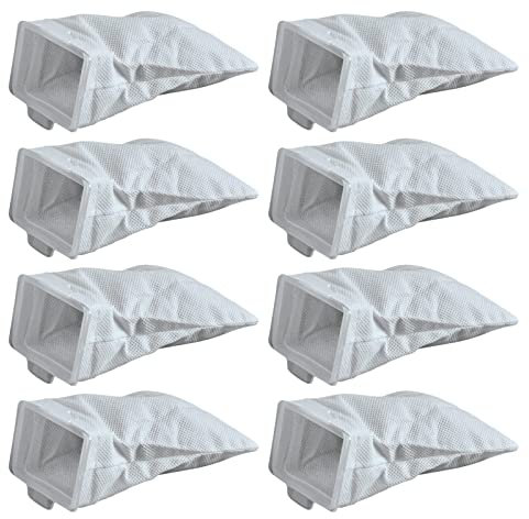 Chuancheng Staubbeutelfilter Staubsauger Sack für Makita DCL182 CL102104106107, Vlies, waschbar, wiederverwendbar, 8 Stück