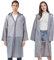 Cosowe Regenponcho Regenmantel für Damen Herren, 2 Stück Regenbekleidung Regencape Regenjacke Wasserdicht für Disney, Wandern, Radfahren, Camping und Reisen, Grau
