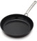 GreenPan GP5 harteloxierte gesunde Keramik-Antihaft-Pfanne, 25,4 cm, robust, kratzfest, flache Oberfläche, Induktion, spiegelnder Griff, ofenfest, PFAS-frei, schwarz