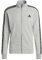 adidas Herren Basic 3-Stripes French Terry Track Suit, Medium Grey Heather/Black, M