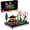 LEGO Icons Tranquil Garden 10315 Kreatives Bauset, eine Geschenkidee für erwachsene Fans japanischer Zen-Gärten und Meditation, bauen und präsentieren Sie dieses Heimdekor-Set für Zuhause oder Büro